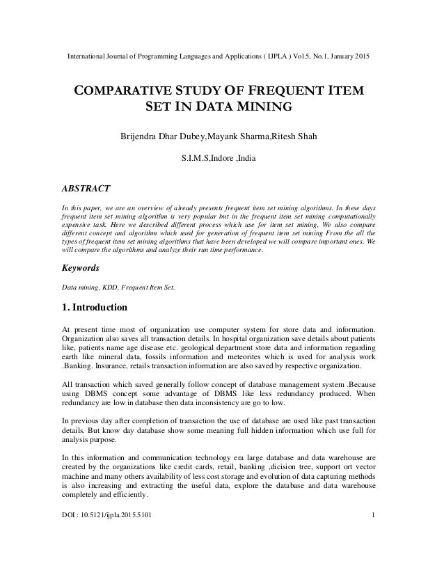 A Comparative Study of Very Large Data Bases